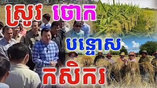 ស្រូវចុះថោក..រដ្ឋមន្ត្រីកសិកម្ម បន្ទោសកសិករវិញ..ហួសចិត្ត[ប៑យ-រៀន-Boy-Rean]