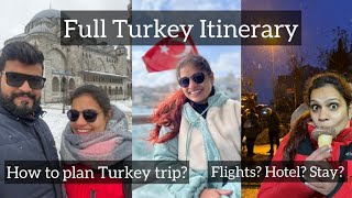 10 Days In Turkey - Complete Itinerary With Cost | Turkey Budget Travel from India | Turkey Vlogs