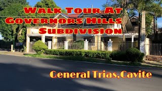 Morning Walk At Governor’s Hills Subdivision  General Trias Cavite | Morning tour