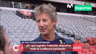 Edwin van der Sar: "Espero que el partido de Holanda y Perú sea bien jugado "