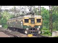 bandel naihati local 12 coach local train arriving u0026 departing hooghly ghat railway station er