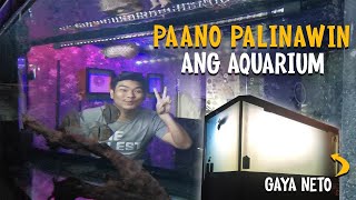 MALABO NA AQUARIUM | PAANO PALINAWIN  NG GANTO?