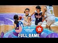 3RD PLACE GAME: MAS v HKG | Full Basketball Game | FIBA U16 Women's Asian Champ 2023 - Divh B