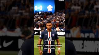 The Evolution of Kylian Mbappe in FIFA ( FIFA 16 - FIFA 23) #shorts