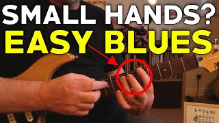 12 Bar Blues Riffs ANYWHERE On Guitar (EASIEST Way For SMALL HANDS)
