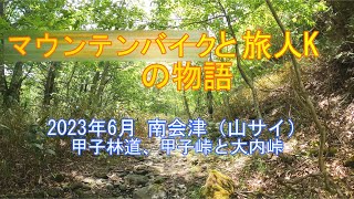 2023年6月上旬 甲子林道、甲子峠及び大内峠