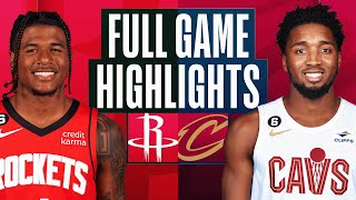 ROCKETS at CAVALIERS | FULL GAME HIGHLIGHTS | March 26, 2023
