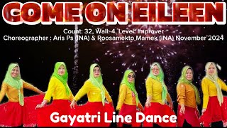 COME ON EILEEN/IMPROVER/By GAYATRI/Choreo : Aris Ps (INA) & Roosamekto Mamek (INA) November 2024