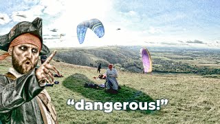 Is paragliding dangerous? Beware of the GROUND SUCK crew!