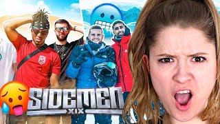 AMERICANS REACT TO SIDEMEN $100,000 HOT VS COLD HOLIDAY