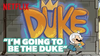 "I'm Gonna Be The Duke" Song Clip 👑 🎉 | The Loud House Movie | Netflix After School