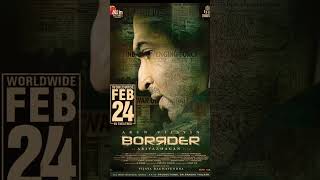 Arun Vijay In Borrder Official Poster | Worldwide Release On Feb 24th #ArunVijayInBorrder #shorts