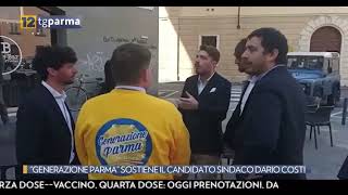 13.04.2022 - Generazione Parma sostiene il candidato sindaco Dario Costi