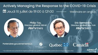 Webinaire (en anglais) : Actively Managing the Response to the COVID-19 Crisis