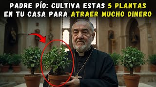 Padre Pío: Cultiva estas 5 PLANTAS en tu casa ahora para ATRAER MUCHO DINERO.