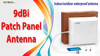 How to Boost 5G Signal with the NETBOON 9dBi Directional Patch Panel Antenna | 700-4000MHz Range!