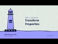 U3L3 How To Animate Transform Properties in After Effects