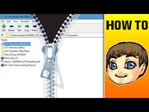 How to Open ZIP/RAR/7Z Files in Windows 10 // Easy & Free!