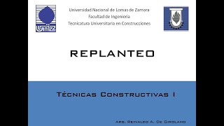 Replanteo de Obra