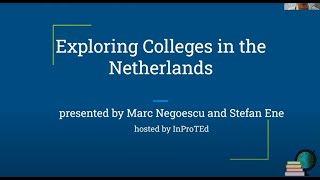 Students Sharing Experiences - Exploring Colleges in the Netherlands