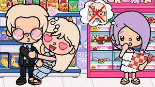 I fell in love with the store manager /Toca sad stories😭/ Toca boca💕💖🐰