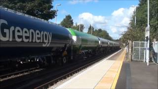 (HD) GBRF 92032 roars through Bearsted working the 6M92 Tankers to Wembley 23.8.12