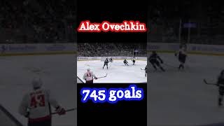 Alex Ovechkin scores 745 career goals | NHL | #shorts