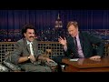 Borat Attempts to Harvest Conan’s Pubis  Late Night with Conan O’Brien