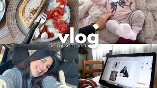 vida real y maternidad | mi cara parece un 🐡 | días de trabajo | vlog + compra semanal 🥑✨