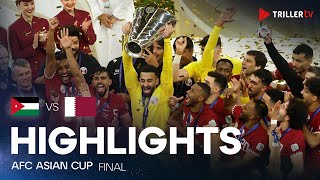 Qatar - the kings of Asia! Jordan vs Qatar - Asian Cup Final Highlights