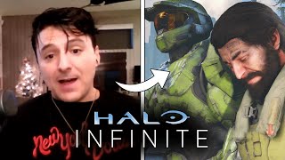 The Pilot Actor on the Emotional Scene with Master Chief in HALO INFINITE