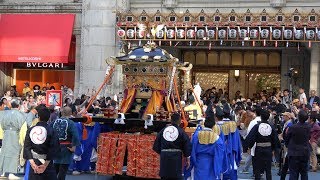 【4K】神田祭 Kanda Matsuri「神幸祭・附け祭」2019.5.11 @日本橋三越前 Nihombashi Mitsukoshi