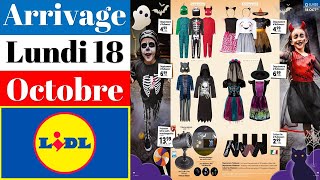 Catalogue Lidl France Arrivage Lundi 18 Octobre 2021