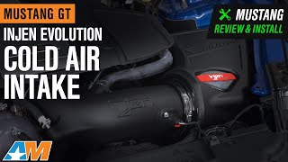 2018-2020 Mustang GT Injen Evolution Cold Air Intake Review \u0026 Install