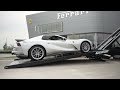 Loading a Ferrari with the Low Loader by Detroit Wrecker.