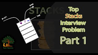Stacks Interview Problems | Top Interview Problems Solved in Java - Part 1