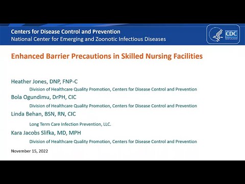 Implementation And Use Of Enhanced Barrier Precautions In Nursing Homes ...