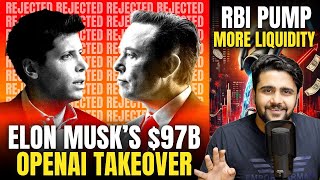 SEBI Bans ₹22,700 Cr Firm, Adani \u0026 Bajaj in Healthcare, Sensex Crashes, Elon Musk Vs Sam Altman