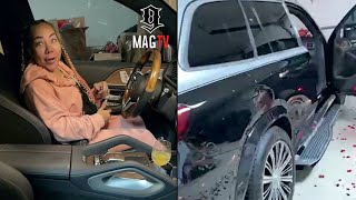 T.I. Surprises Wife Tiny With A Maybach SUV For Their 11th Anniversary! 🚙