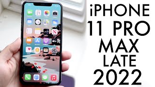 iPhone 11 Pro Max In LATE 2022! (Review)