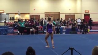 FLOOR - Regionals 04/2016 - Mackenzie Barile Class of 2019