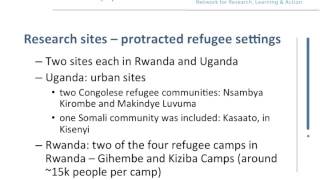 Part 1: Community-Based Child Protection Mechanisms in Protracted Refugee Settings