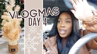 VLOGMAS DAY 4 | COME WITH ME TO CANDYTOPIA IN ATLANTA + TARGET & WALMART SHOPPING! | Andrea Renee