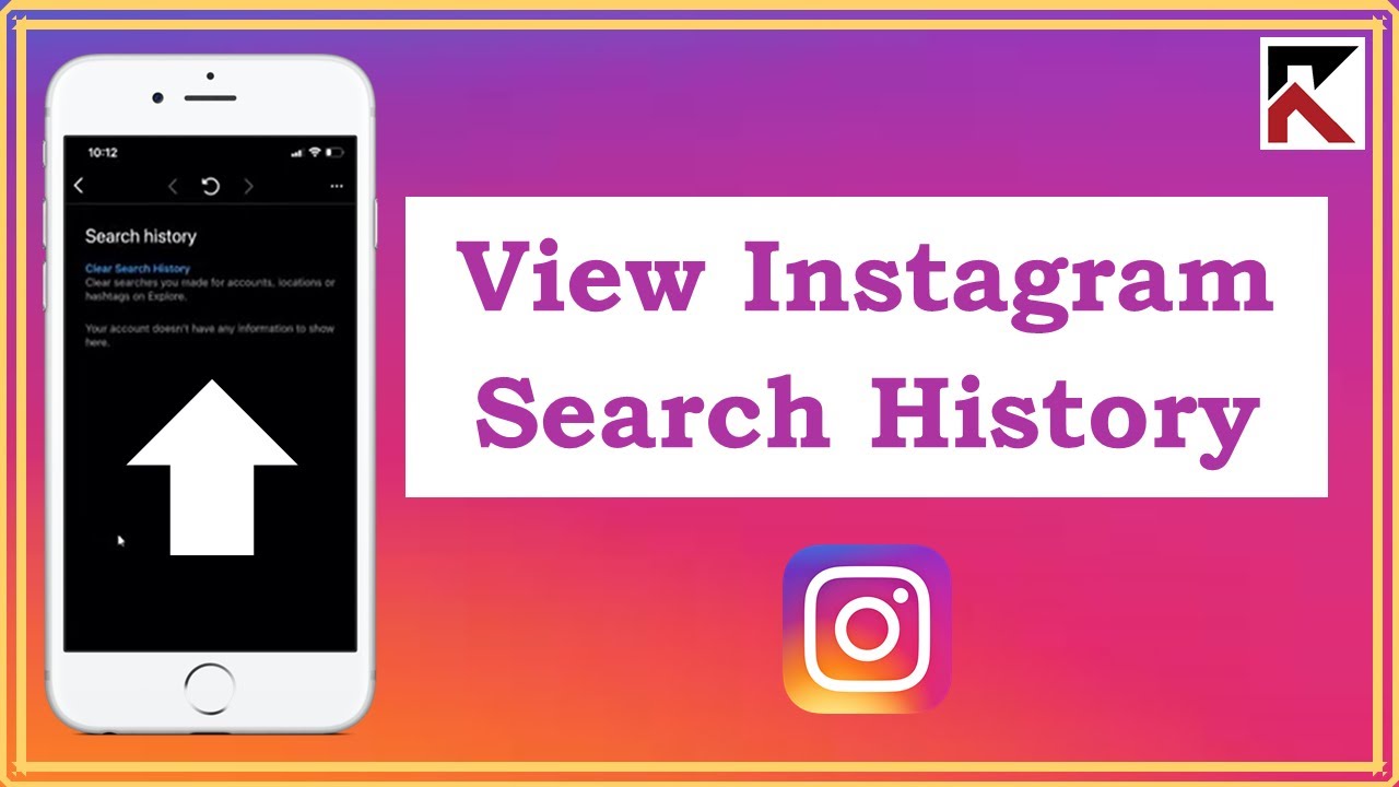 How To See All Search History Instagram - YouTube