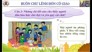 Tập đọc Lớp 5 - Tuần 15: Buôn Chư Lênh đón cô giáo