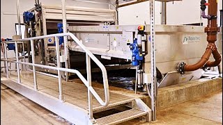 Innovative 3 belts Gravity Belt Thickener and Belt Press