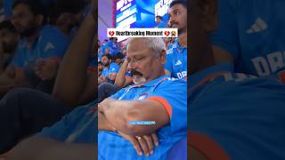 IND vs AUS World Cup Final Saddest Moment 💔😭 #shorts #indvsaus2023 #worldcup2023