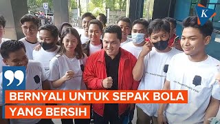 Erick Thohir Resmi Daftarkan Diri Jadi Calon Ketua Umum PSSI