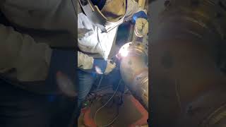 Tig Welding Copper Nickel (RN67) Walking the Cup #weldings #welding #weldingprocess #welder #tig