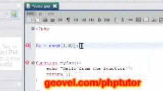 Part 4 - PHP programming - Functions, Functions, Functions